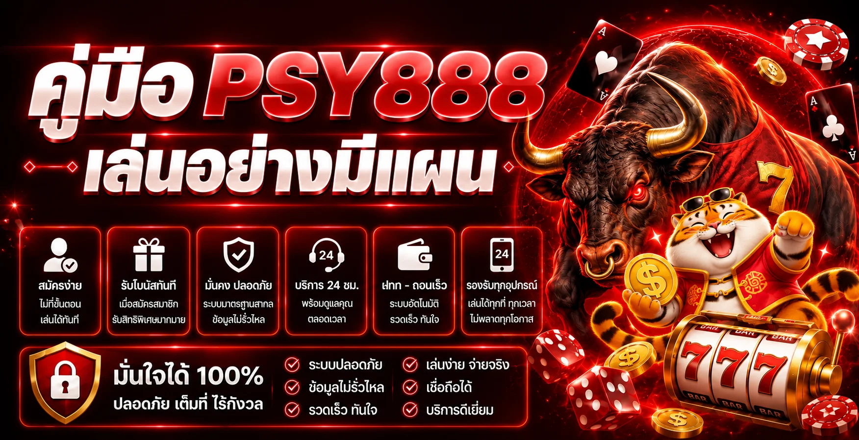 PSY888 เล่นอย่างมีแผน | วิธีตั้งงบและหยุดให้เป็น